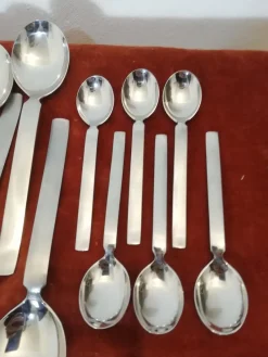 Pamono Twelve-Person Cutlery Set by Gio Ponti for Fratelli Calderoni, Italy, 1960s, Set of 54><noscript><img width=