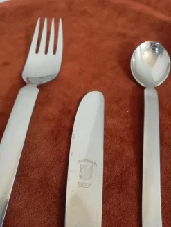 Pamono Twelve-Person Cutlery Set by Gio Ponti for Fratelli Calderoni, Italy, 1960s, Set of 54><noscript><img width=