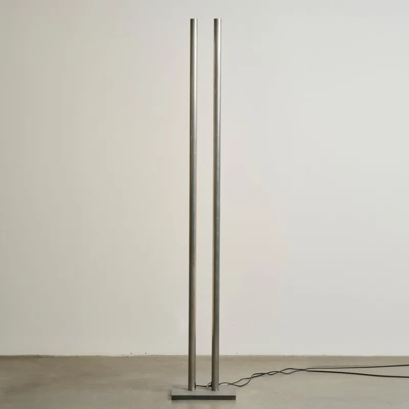 Pamono Twin Light Poles Lamp by Jörg Schellmann> Floor Lamps