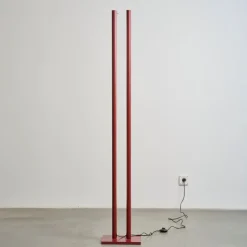 Pamono Twin Light Poles Lamp by Jörg Schellmann> Floor Lamps