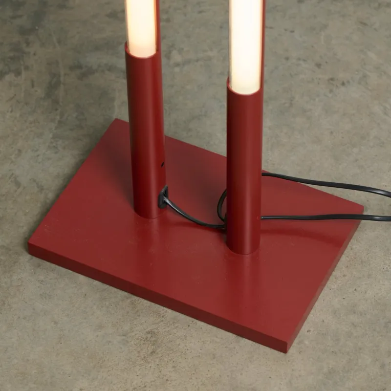 Pamono Twin Light Poles Lamp by Jörg Schellmann> Floor Lamps