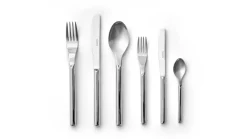 Pamono Two Faces of the Moon Cutlery Set by Afra & Tobia Scarpa for Cassina, Set of 24> Tabletop|Cutlery & Serving Utensils