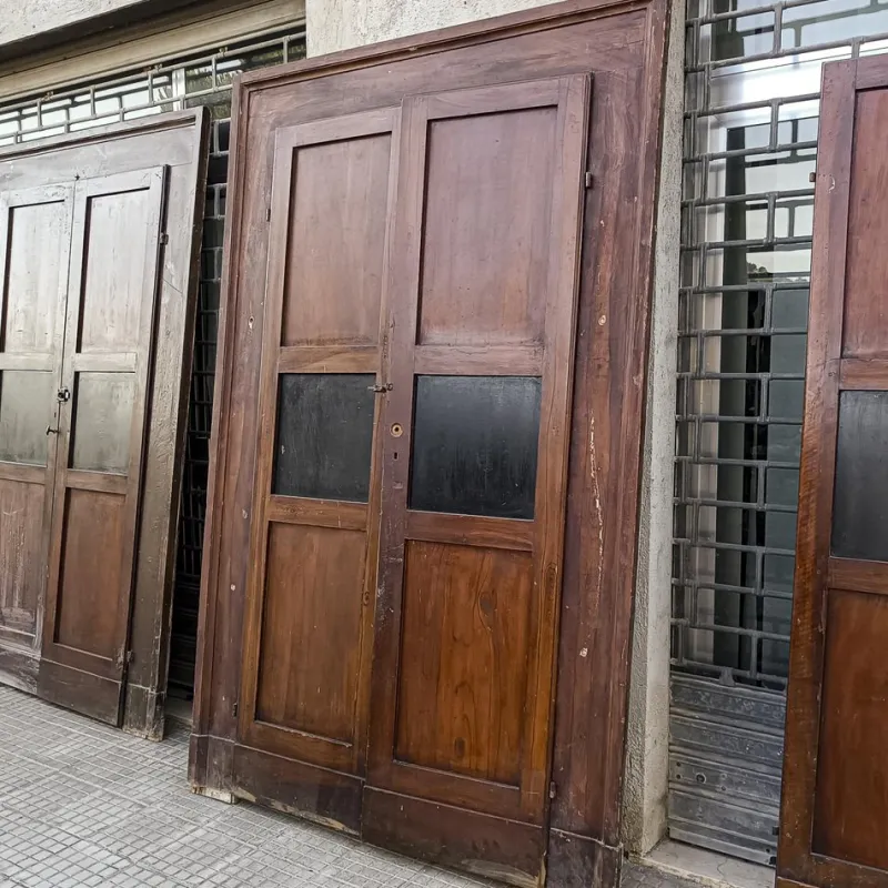 Sale Pamono Two Fir Wooden Door