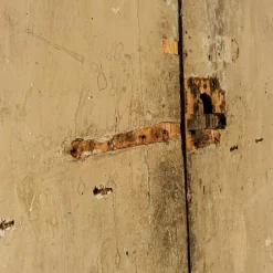 Pamono Two-Leaf Door with Original Lacquer, 1700s><noscript><img width=