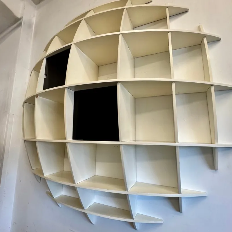 Pamono Tyco Bookcase by Manfredo Massironi for Nikol International, 1970s> Shelves & Wall Units