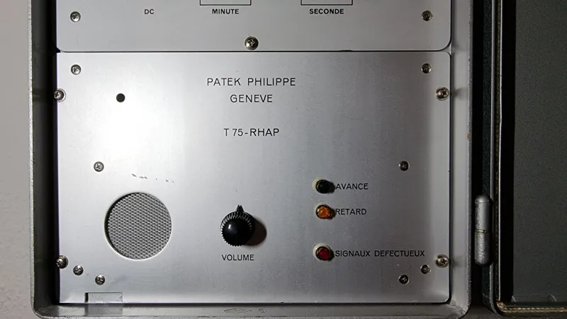 Pamono Type FBCZK Beyeler Electronic Master Clock by Patek Philippe