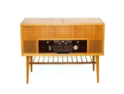 Clearance Pamono Type F6S 04AR Radio Cabinet from Philips, 1950s