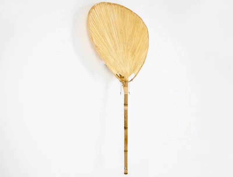 Pamono Uchiwa Floor Lamp by Ingo Maurer for Design M, 1970s> Floor Lamps