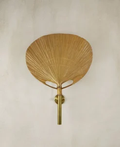 Pamono Uchiwa II Wall Lamp by Ingo Maurer, 1970> Wall Lights & Sconces