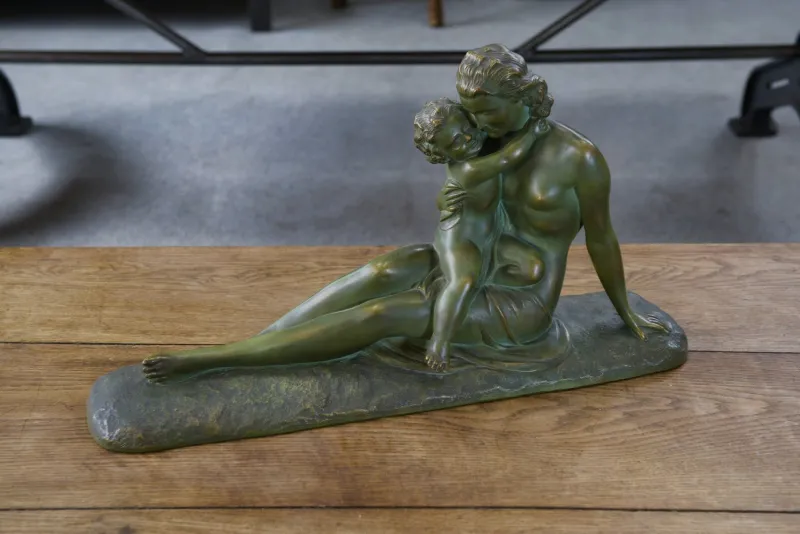 Pamono Ugo Cipriani, Figurative Sculpture, 1920s-1940s, Terracotta> Mid-Century