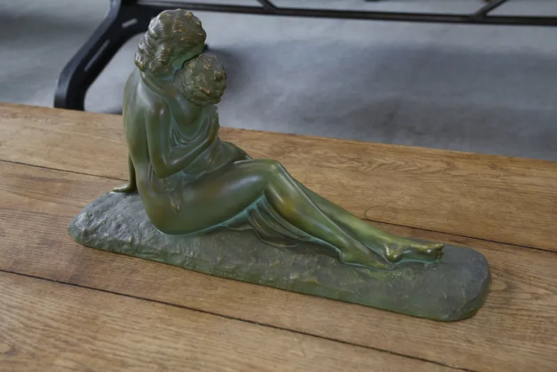 Pamono Ugo Cipriani, Figurative Sculpture, 1920s-1940s, Terracotta> Mid-Century