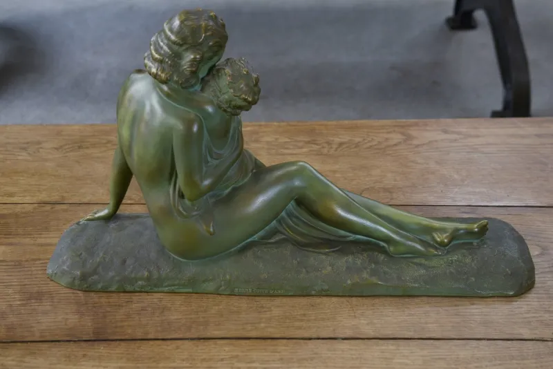 Pamono Ugo Cipriani, Figurative Sculpture, 1920s-1940s, Terracotta> Mid-Century