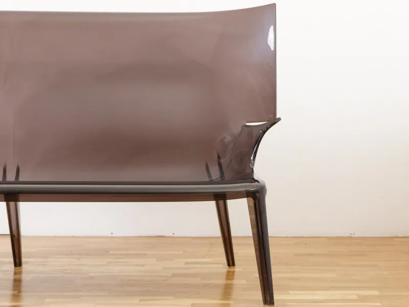 Sale Pamono Uncle Jack Bench in Acrylic Glass from Kartell
