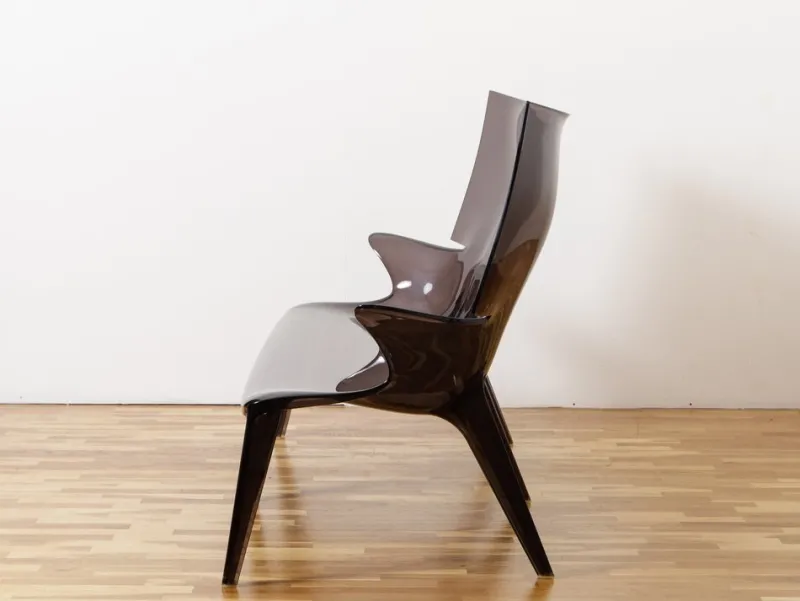 Sale Pamono Uncle Jack Bench in Acrylic Glass from Kartell
