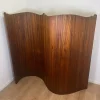 Pamono Undulating Screen with Pine Slats, 1930> Room Dividers & Screens