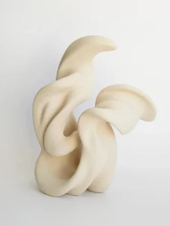 Pamono Unglazed Ceramic Ethereal Sculpture in Stoneware Clay by Aleksandra Krasnopolska> Sculpture