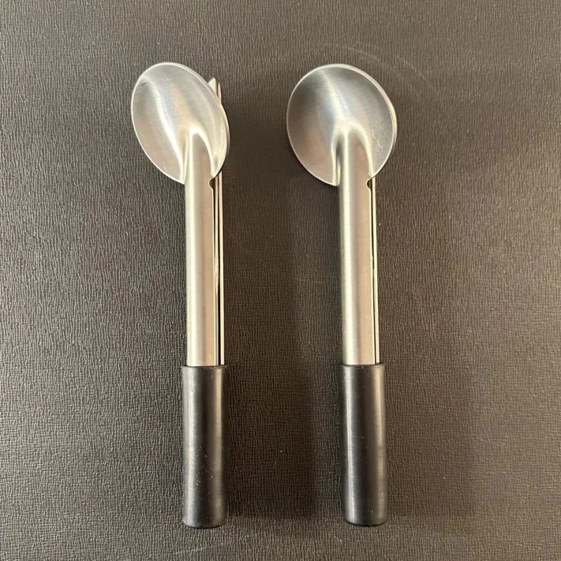 Pamono Uni Set Casters by Carla Nencioni and Armando Moori for Zani & Zani, 1971, Set of 3> Cutlery & Serving Utensils