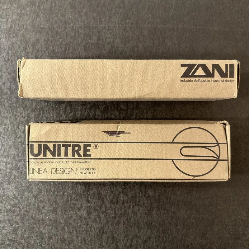 Pamono Uni Set Casters by Carla Nencioni and Armando Moori for Zani & Zani, 1971, Set of 3> Cutlery & Serving Utensils