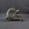 Pamono Union of Movements and Abstract Terracotta Sculpture, 1980s