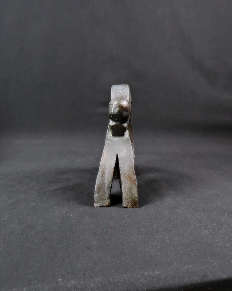 Pamono Union of Movements and Abstract Terracotta Sculpture, 1980s