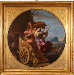 Pamono Unknown, The Abduction of Persephone by Hades, Oil Painting, Mid 17th Century> Classical