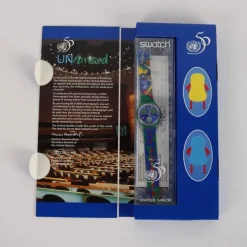 Pamono Unlimited 50th Anniversary of the UN SCZ 103 Watch from Swatch><noscript><img width=