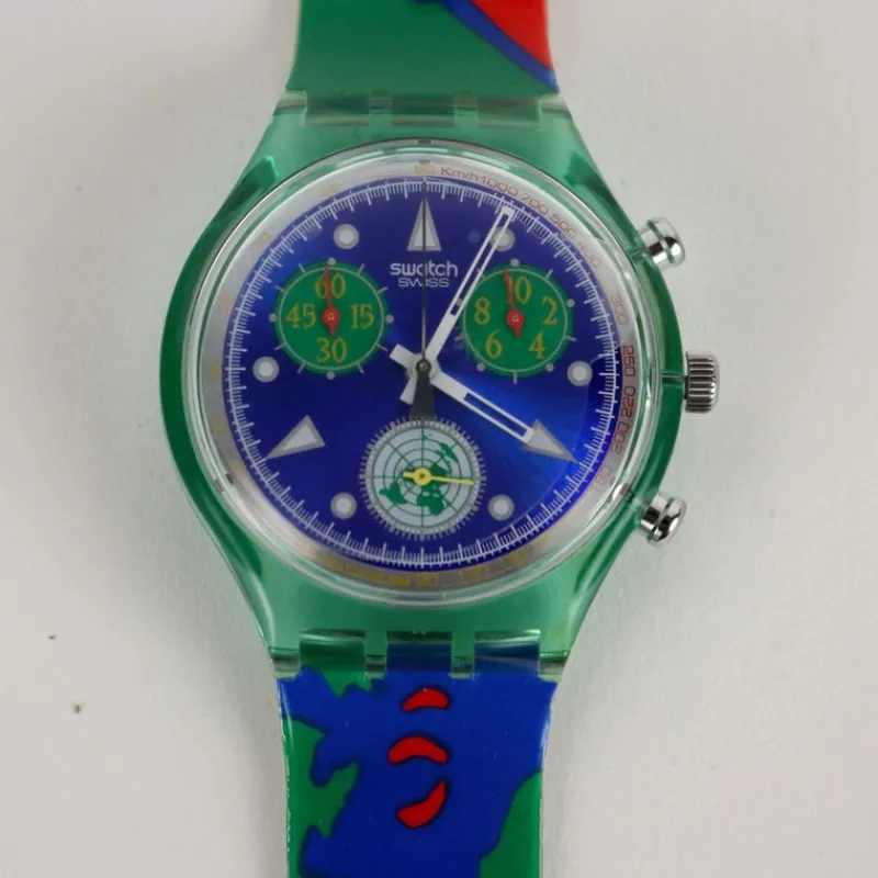 Pamono Unlimited 50th Anniversary of the UN SCZ 103 Watch from Swatch> Watches