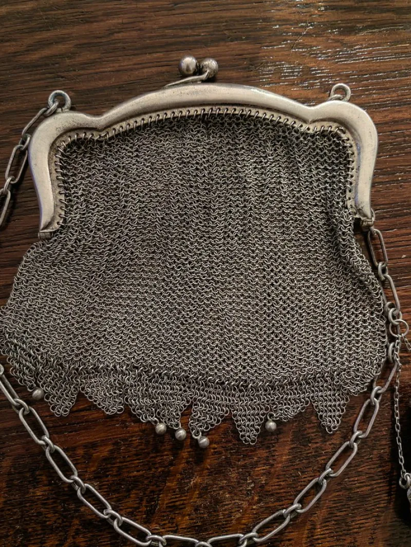 Pamono Unobtainable Silver Knitting Jewel> Bracelets