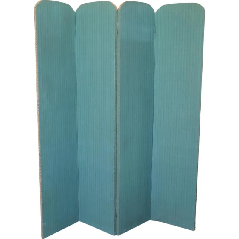 Discount Pamono Upholstered 4-Fold Screen, 1950s