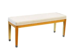 Best Pamono Upholstered Wooden Bench, 1990s
