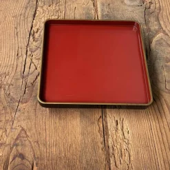 Pamono Urushi Lacquer Serving Tray, 1936> Trays
