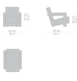 Clearance Pamono Utrecht Chair by Gerrit Thomas Rietveld for Cassina