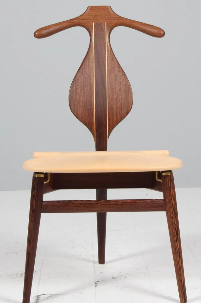 Pamono Valet Chair in Wenge and Ash attributed to Hans Wegner for PP Møbler, Denmark, 2010s> Side Chairs & Dining Chairs