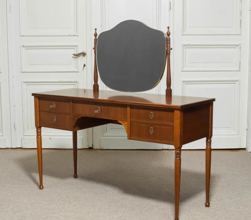 Pamono Vanity / Dressing Table in the style of Biedermeier, 1960s> Dressing Tables