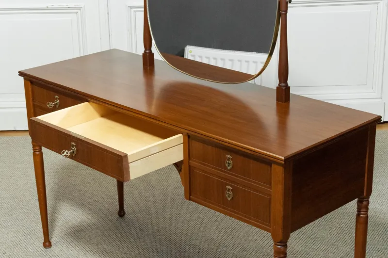 Pamono Vanity / Dressing Table in the style of Biedermeier, 1960s> Dressing Tables