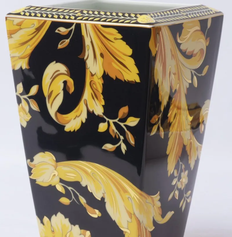 Discount Pamono Vanity Model Tray and Vase by Versace Home Collection, Set of 2