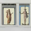 Pamono Vanni Delin, Ancient Roman Frescoes, Etching, 18th Century> Old Masters