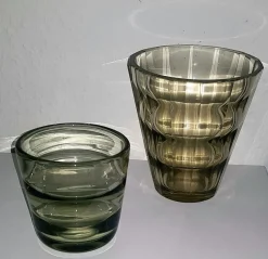 Pamono Vases by Elis Bergh for Kosta, 1930s, Set of 2> Vases
