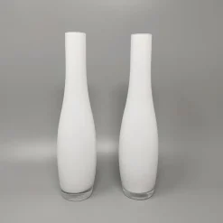 Hot Pamono Vases in Murano Glass by Dogi, Italy, 1970s, Set of 2