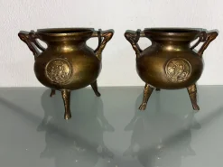 Pamono Vases, 1930s, Set of 2> Vases