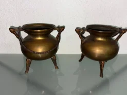 Pamono Vases, 1930s, Set of 2><noscript><img width=