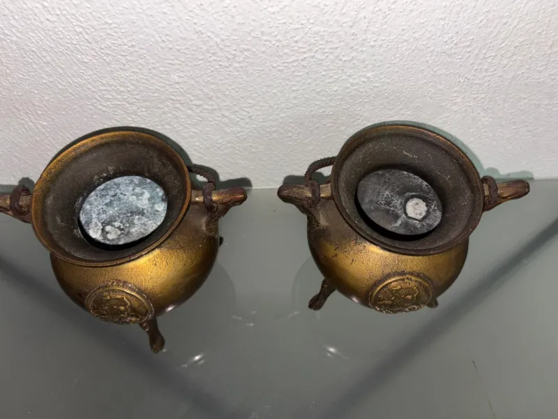 Pamono Vases, 1930s, Set of 2> Vases