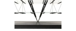 Clearance Pamono Veleiro Bookcase in Black Stained Wood by Franco Albini for Cassina