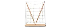 New Pamono Veliero Bookcase in Wood by Franco Albini for Cassina