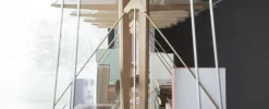 New Pamono Veliero Bookcase in Wood by Franco Albini for Cassina
