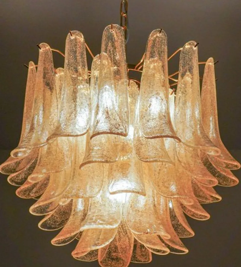Pamono Venetian 5 Tier Chandelier by Silvio Piattelli> Ceiling Lights
