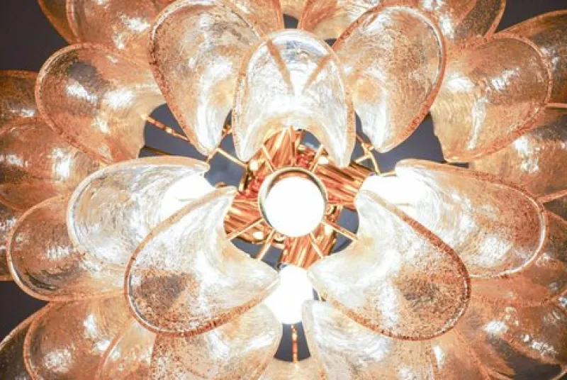 Pamono Venetian 5 Tier Chandelier by Silvio Piattelli> Ceiling Lights