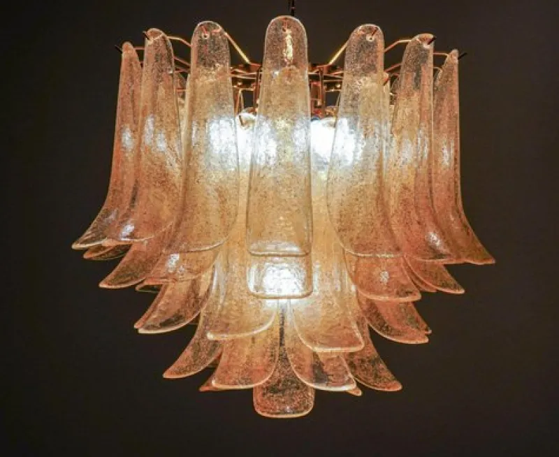 Pamono Venetian 5 Tier Chandelier by Silvio Piattelli> Ceiling Lights