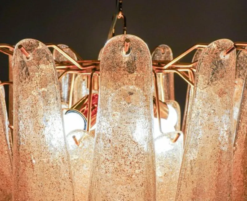 Pamono Venetian 5 Tier Chandelier by Silvio Piattelli> Ceiling Lights