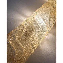 Pamono Venetian Gold Graniglia Murano Glass Wall Sconce by Simoeng, Set of 4> Wall Lights & Sconces|Wall Lights & Sconces